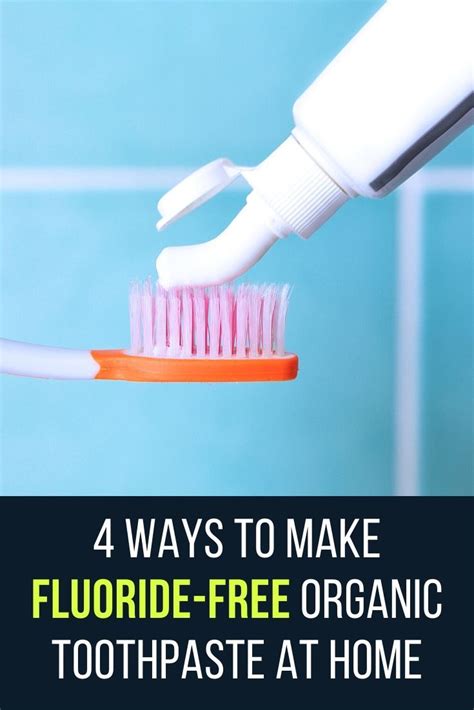 4 Ways to Make Fluoride-Free Organic Toothpaste at Home | Health trends ...