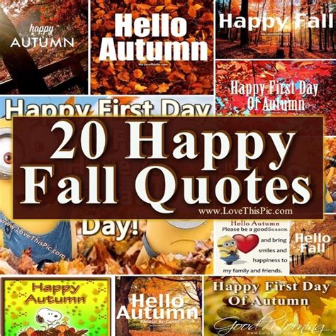 20 Happy Fall Quotes