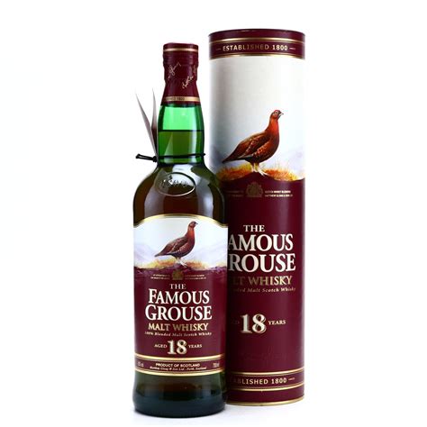 Famous Grouse 18 Year Old Malt Whisky | Whisky Auctioneer