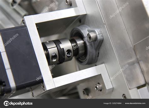 Coupling installation with an industrial motor Stock Photo by ©suthon ...