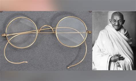 Mahatma Gandhi's gold-plated glasses worth more than $19,600 to be auctioned in UK - GulfToday