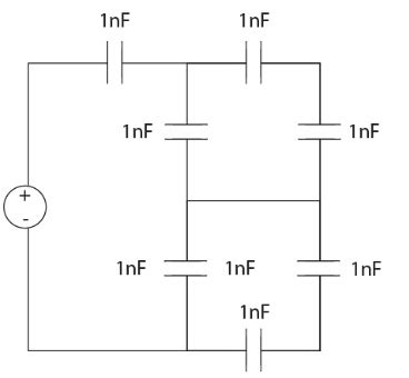 Solved Find the equivalent capacitance for the capacitors in | Chegg.com