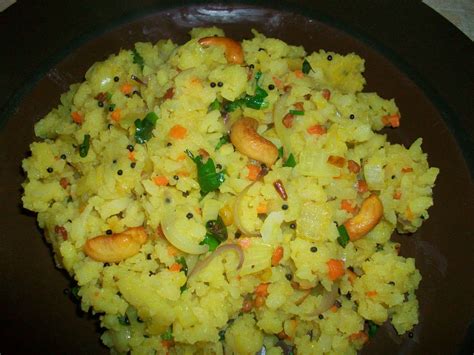 Poha Upma | Recipe | Recipes, Breakfast recipes, Upma recipe