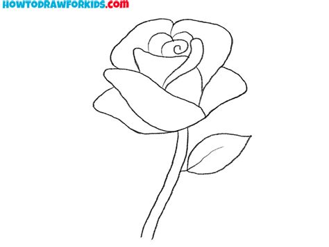 Discover more than 135 rose bud drawing best - seven.edu.vn