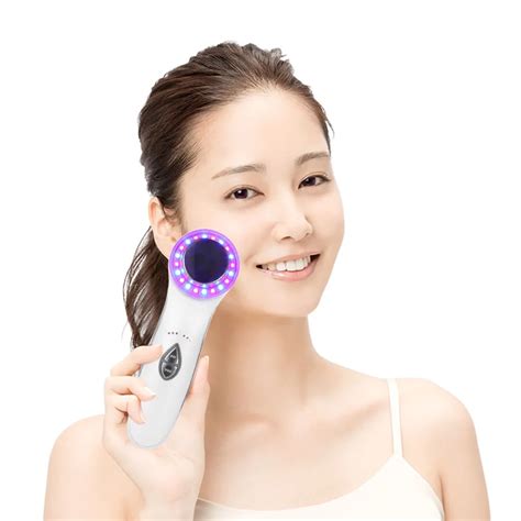 3 LED Photon Light Face Cleaning Anti Ageing Skin Care Tool Wrinkle Remover Facial Machine EU ...