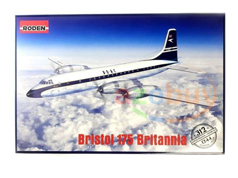 Bristol 175 Britannia Transport Aircraft 1/144 Scale Plastic Model Kit ...