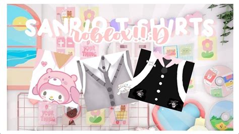 Sanrio/Hello kitty Roblox T-shirt Design {free} 🧸 || Kuromi T-shirt ...