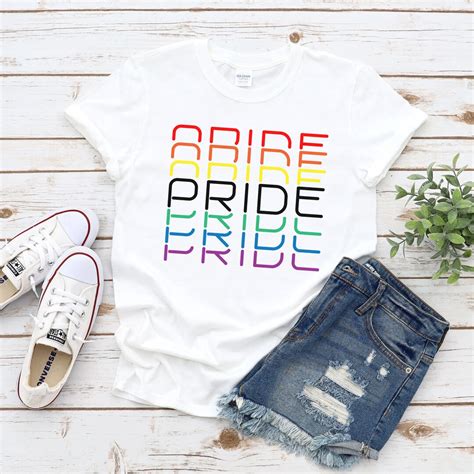 LGBT Shirt Pride Flag Shirt LGBT Flag Shirt Bisexual Shirt - Etsy