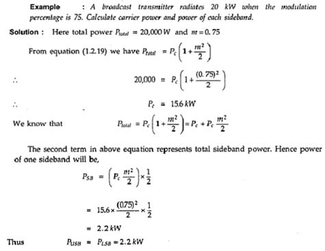 Theory of Amplitude Modulation