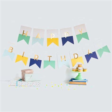 Happy Birthday Banner Boy Birthday Party Decorations Boy | Etsy in 2021 ...