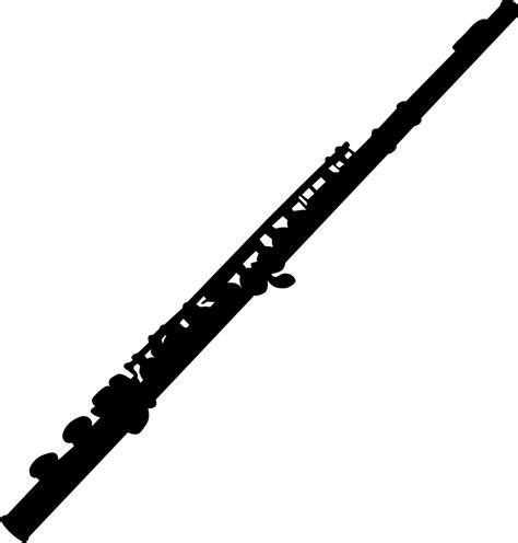 OnlineLabels Clip Art - Flute