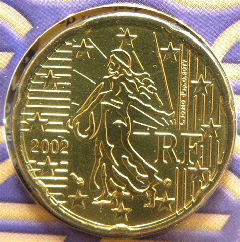 France 20 Cent Coin 2002 - euro-coins.tv - The Online Eurocoins Catalogue