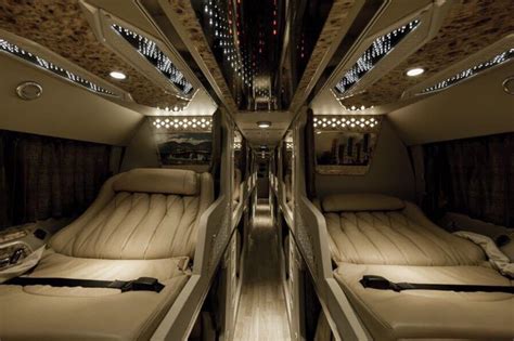 Sleeper bus from Da Nang to Nha Trang - Luxury Cabin VIP bus