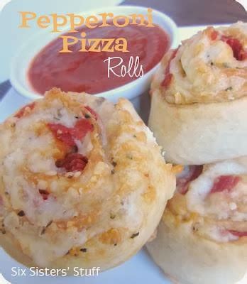 Tasty Tidbits & More: Pepperoni Pizza Rolls