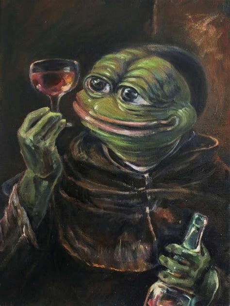 [art] Pepe the monk : monkslookingatbeer