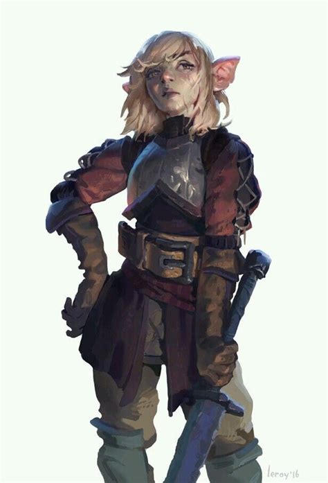 gnome character art | Character portraits, Character art, Female characters