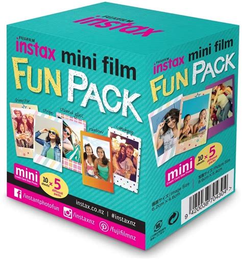 Fujifilm Instax Mini Film - 50 Pack | at Mighty Ape Australia