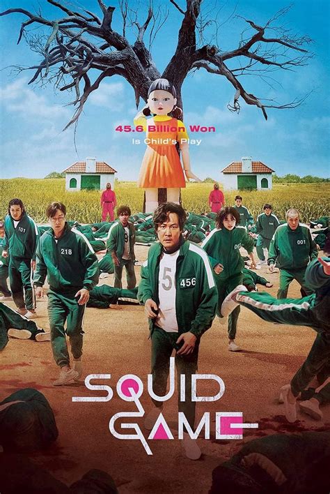 Amazon.com: CINEMAFLIX Squid Game Poster - TV Series - Measures 24 x 36 ...