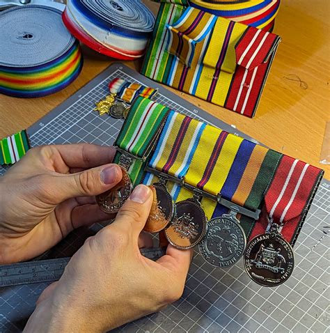 Medal Mounting Services Perth | Military Medals