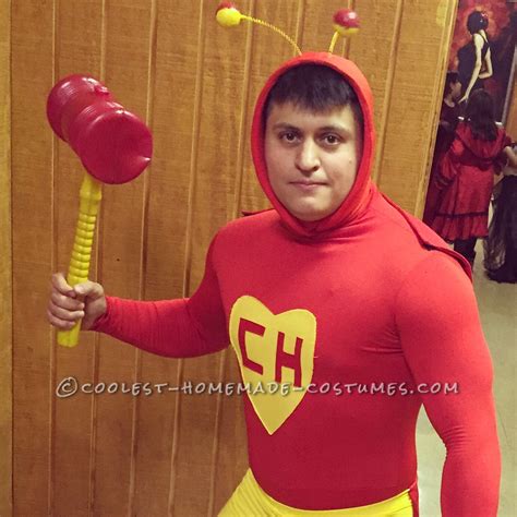 Hilarious Homemade El Chapulin Colorado Costume