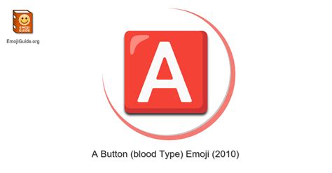 🅰️ A Button (blood Type) Emoji – Meaning, Pictures, Codes