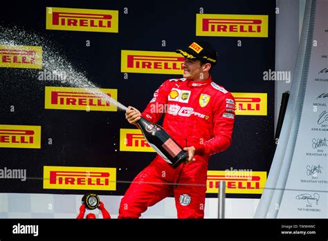 Le podium charles leclerc hi-res stock photography and images - Alamy