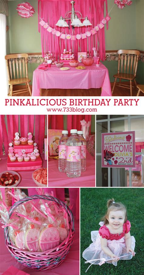 Olivia's Pinkalicious Birthday Party - Inspiration Made Simple