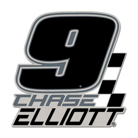 Chase Elliott #9 Collector Enamel Pin Jewelry Card | Hendrick ...