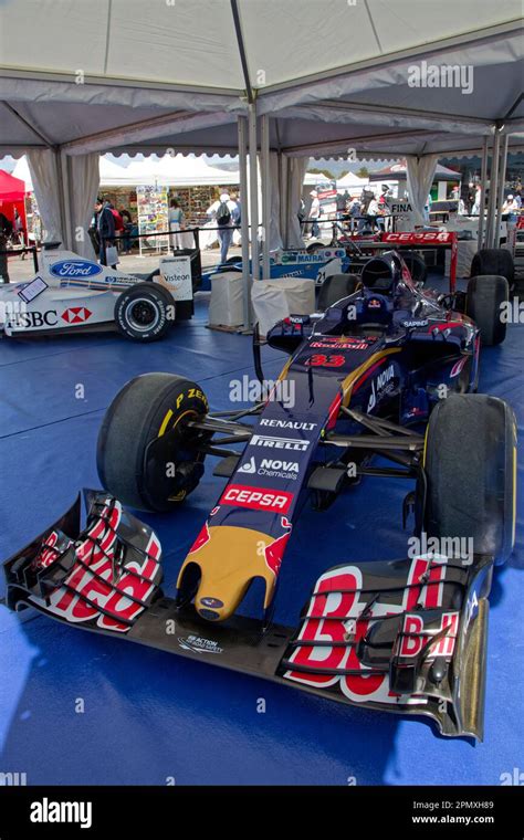 LE CASTELLET, FRANCE, April 7, 2023 : Outdoor museum of old F1 cars in ...