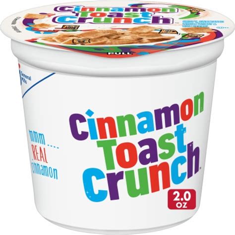 General Mills Cinnamon Toast Crunch Cereal Cup, 2 oz - Fred Meyer