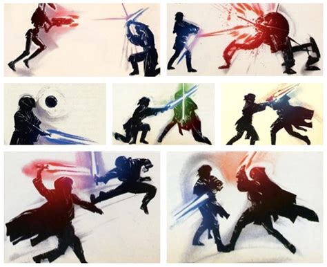 The Seven Forms of Lightsaber Combat: http://hoshaway.tumblr.com/post/20191408289/the-seven ...