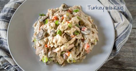 Turkey a la King Recipe (with Leftovers) - Hostess At Heart