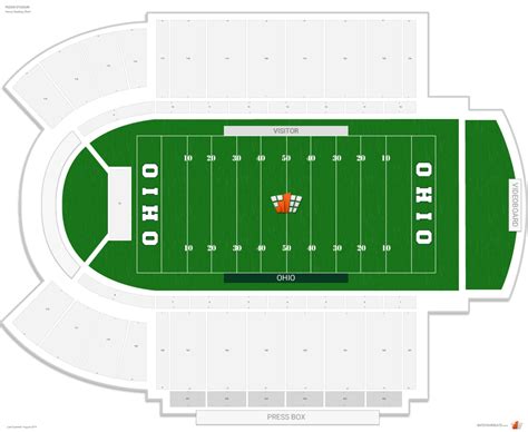 Peden Stadium (Ohio) Seating Guide - RateYourSeats.com