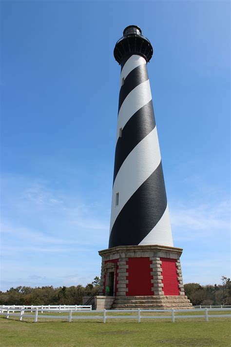 HD wallpaper: cape, hatteras, lighthouse, outer, banks, landmark ...