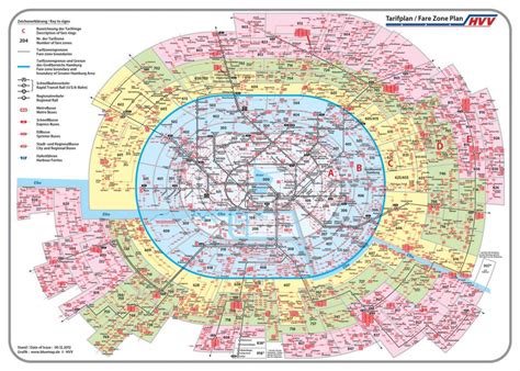 Munich zone map - Map of munich zone (Bavaria - Germany)