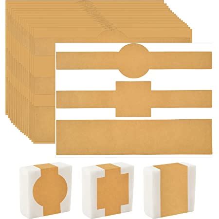 Amazon.com: PH PandaHall 90pcs Soap Packaging Paper 9 Styles Soap Wrapper Kraft Paper Texture ...