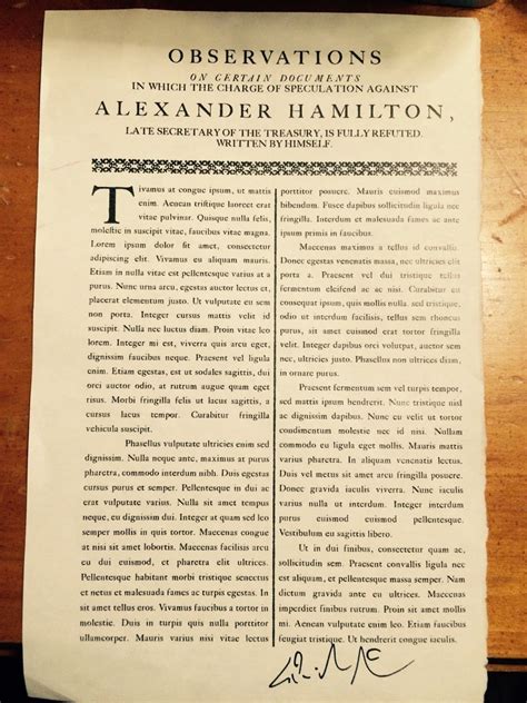 The #Reynolds #Pamphlet from #Hamilton #HamiltonMusical I'm going to print these out and fly 'em ...