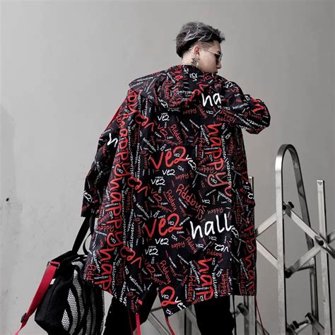 Aliexpress.com : Buy Hip Hop Long Jackets Cotton Mens Outerwear Mens ...