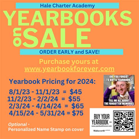 Yearbook Information – Yearbook – Hale Charter Academy