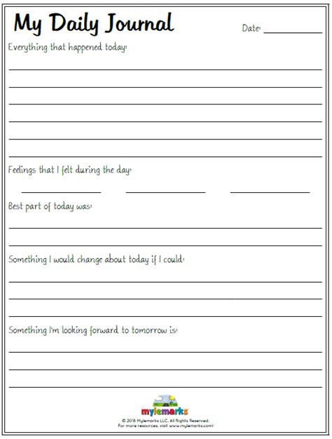 FREE Therapeutic Worksheets for Kids and Teens