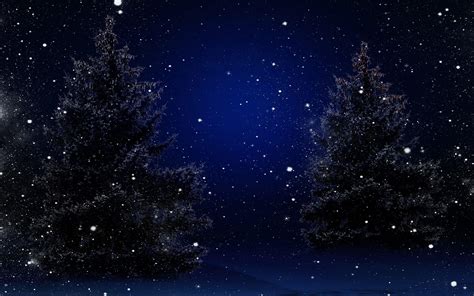 Snowy Christmas Night Wallpapers - Top Free Snowy Christmas Night Backgrounds - WallpaperAccess