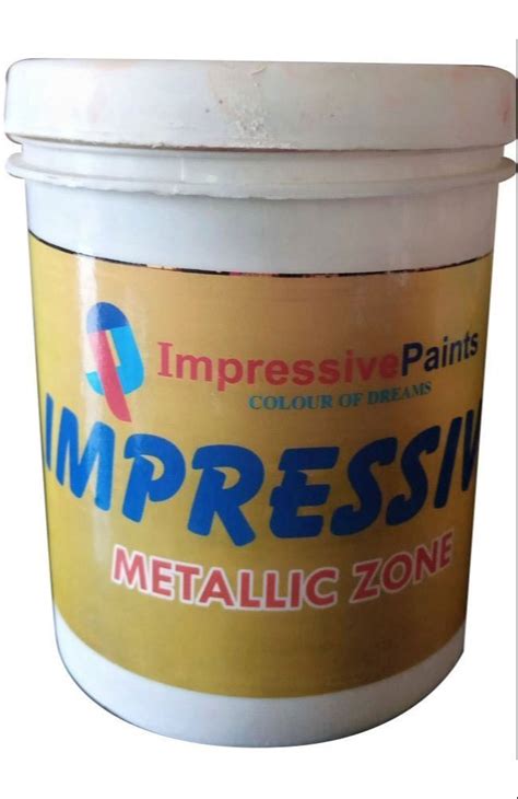 Impressive Metallic Zone Paint, 1 Litre at Rs 800/litre in Ajmer | ID: 24356148033