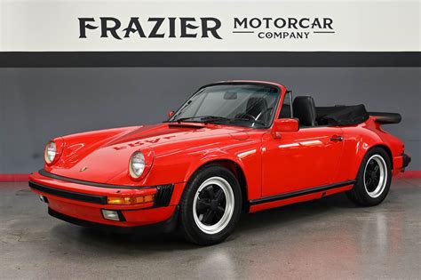 1985 Porsche 911 Carrera Cabriolet | Frazier Motorcar Company