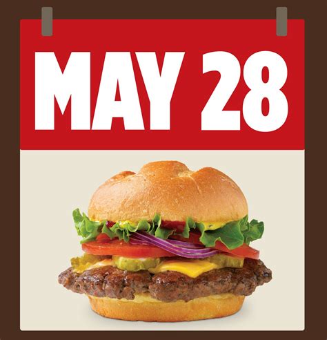 Love the month of May. | National burger day, Burger, Smash burger