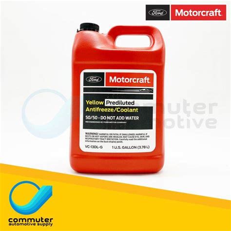 [Yellow] Ford 4L Anti-Freeze Coolant - Genuine Motorcraft Auto Parts | Lazada PH