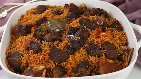 PERFECT JOLLOF RICE - GOAT MEAT JOLLOF RICE | TIPS FOR SMOKY PARTY JOLLOF- SISI JEMIMAH - YouTube