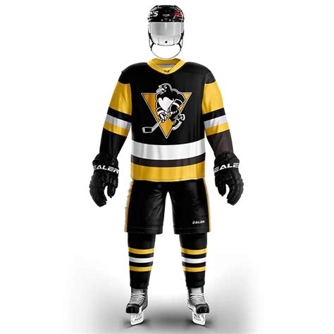 Cool hockey free shipping ice hockey jerseys in stock E005-in Hockey Jerseys from Sports ...