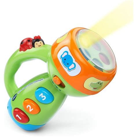 VTech Spin and Learn Color Flashlight Exclusive, Lime Green - Walmart.com - Walmart.com