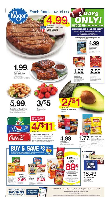 Kroger Weekly Ad Flyer March 11- 17, 2020 | Weeklyad123.com | Weekly ads, Fresh food, Kroger