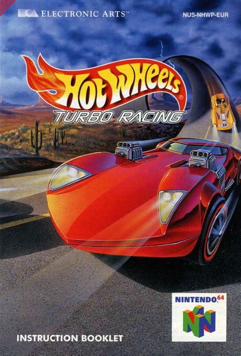 Hot Wheels: Turbo Racing (1999) Nintendo 64 box cover art - MobyGames